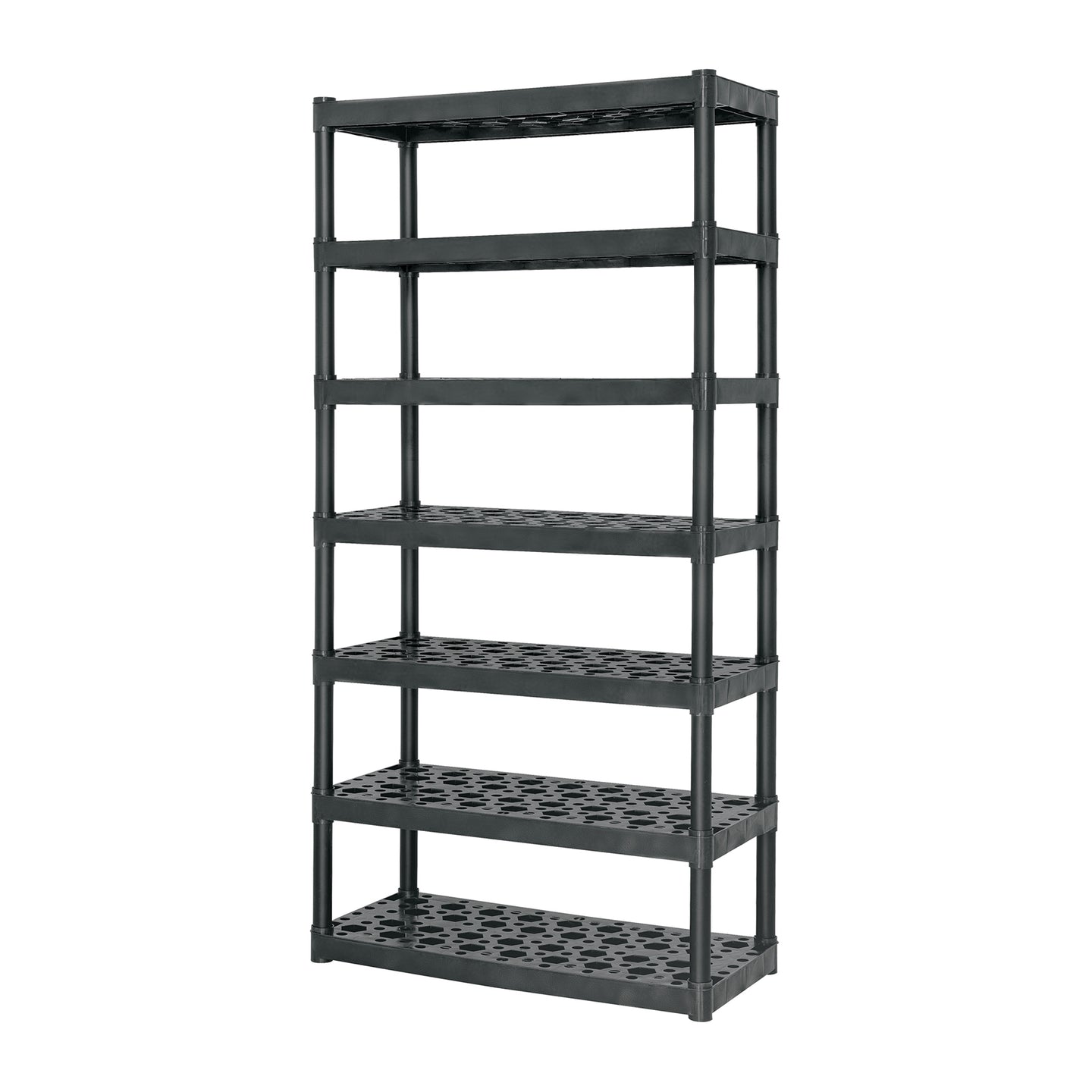 EST-7 Estante plástico uso rudo 7 rep/cap. 70 Kg, 185x43x91,TRUPER