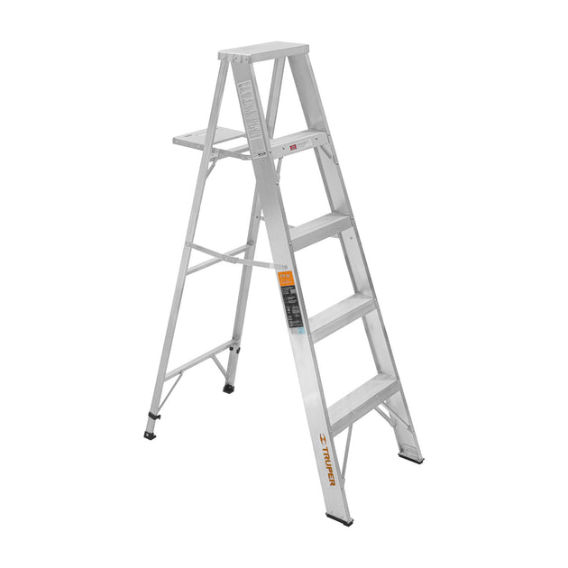 ESTA-24 Escalera de tijera 100% aluminio tipo ll 4 peldaños, Truper