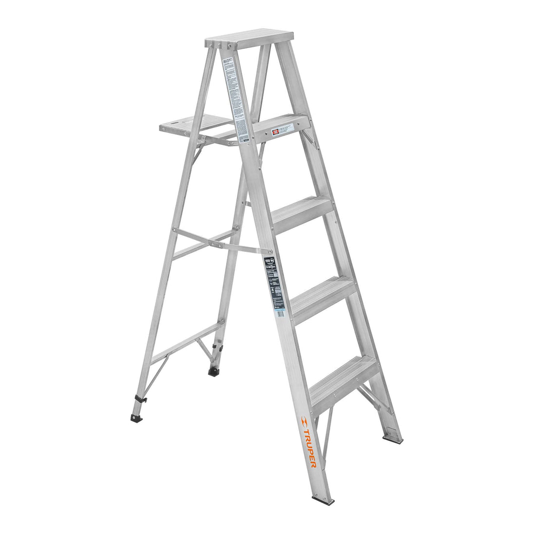 ESTA-34 Escalera de tijera 100% aluminio tipo lll 4 peldaños, Truper