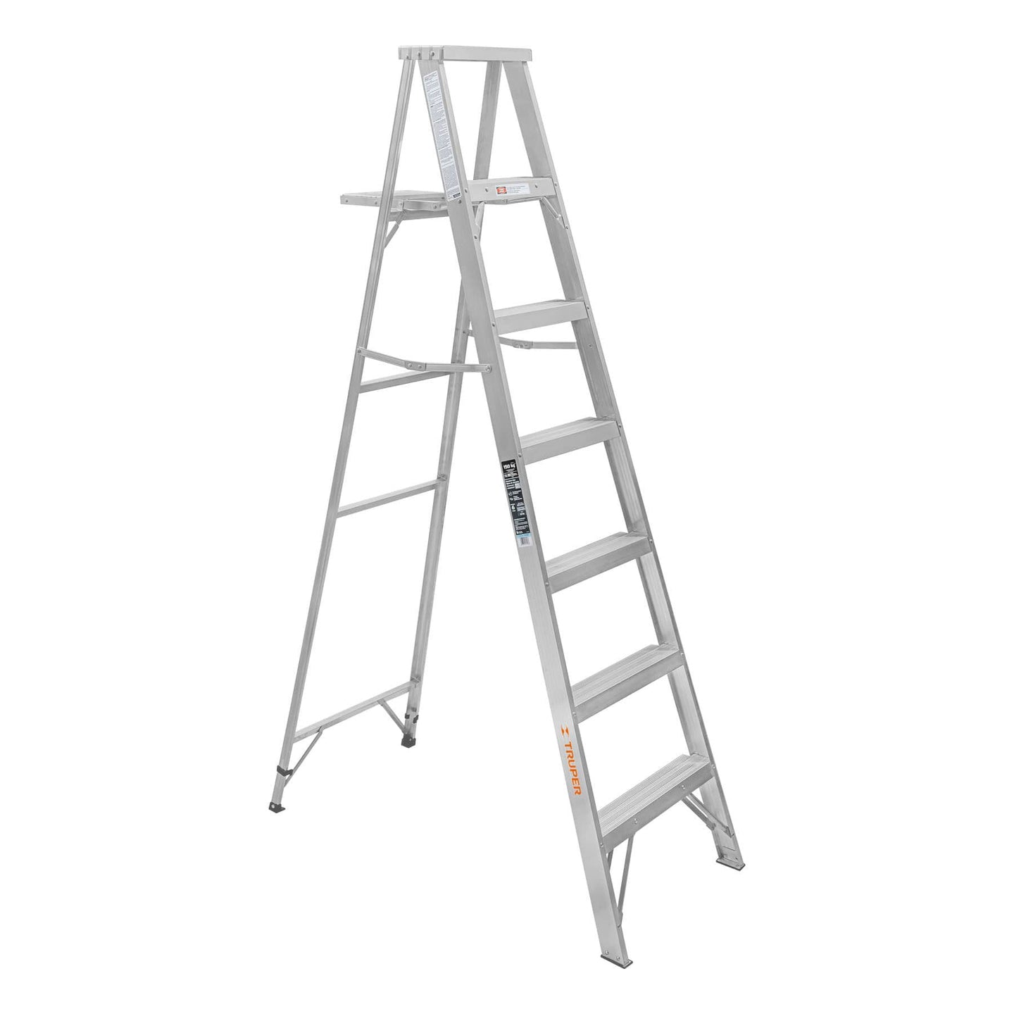 ESTA-36 Escalera de tijera 100% aluminio tipo lll 6 peldaños, Truper