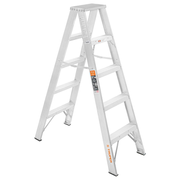 ESTD-24 Escalera de tijera doble, tipo ll, 4 escalones, Truper