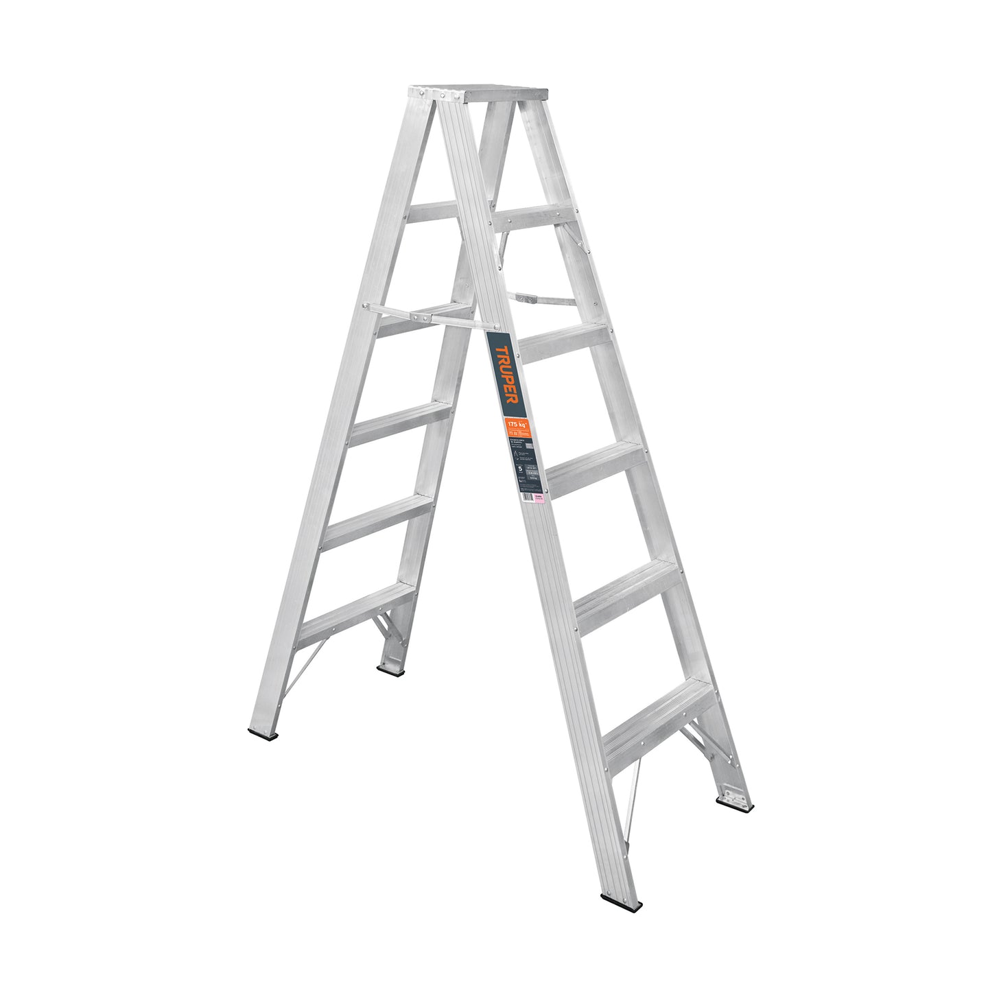 ESTD-25 Escalera de tijera doble, tipo ll, 5 escalones, Truper