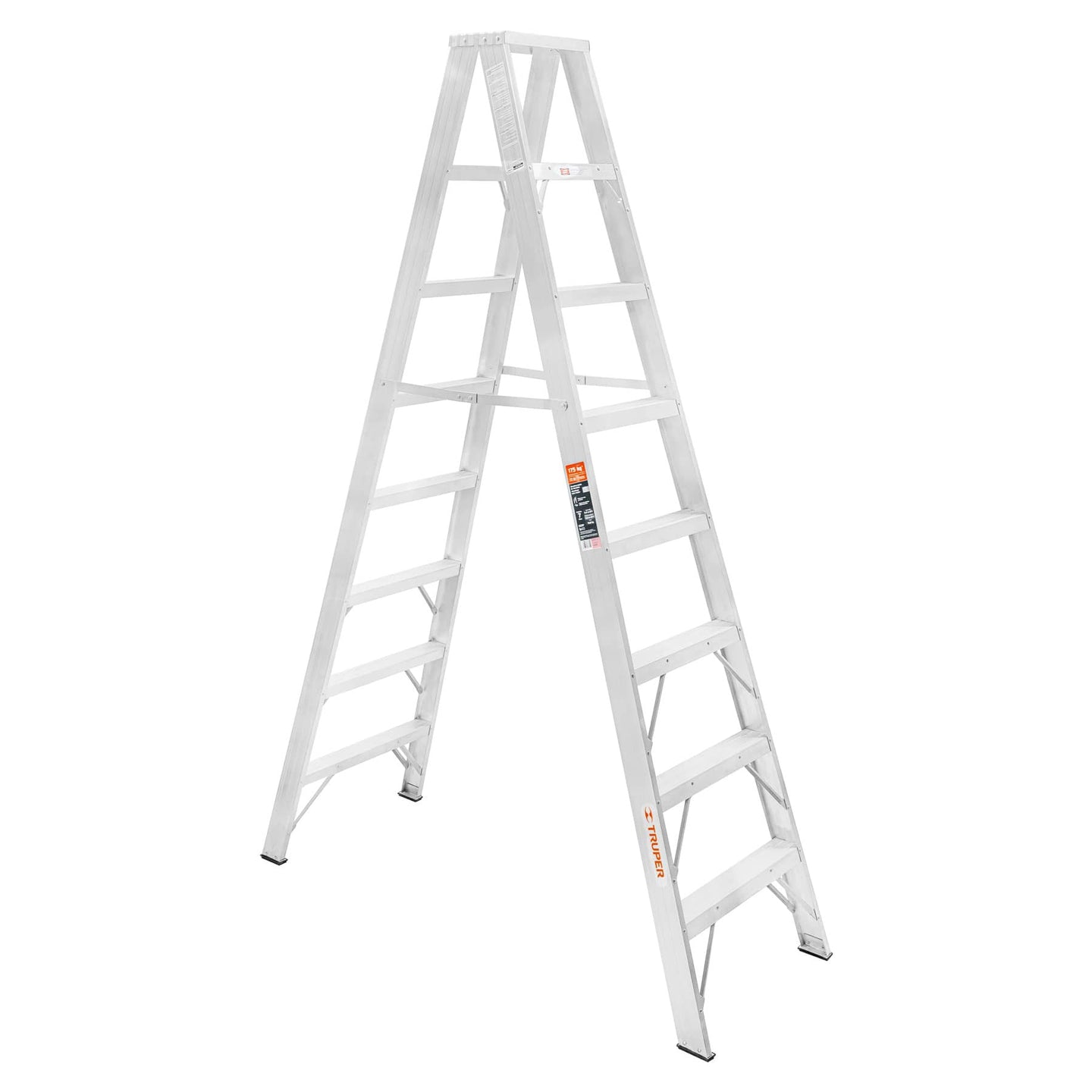 ESTD-27 Escalera de tijera doble, tipo ll, 7 escalones, Truper