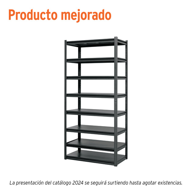 ESTM-845 Estante metálico 8 repisas capacidad 80 Kg,180x45x85, TRUPER