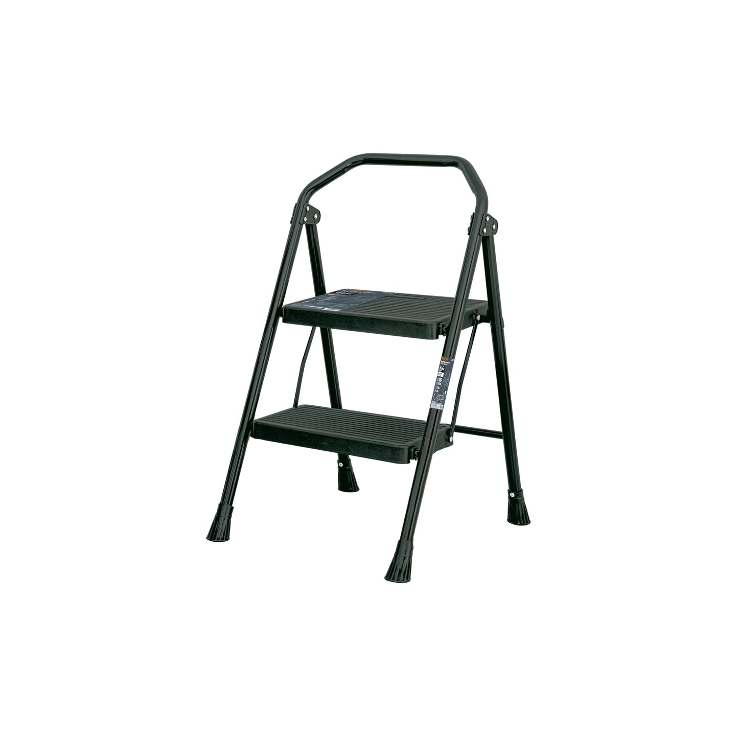 ESTU-2 Escalera tubular, plegable, 2 peldaños, Truper