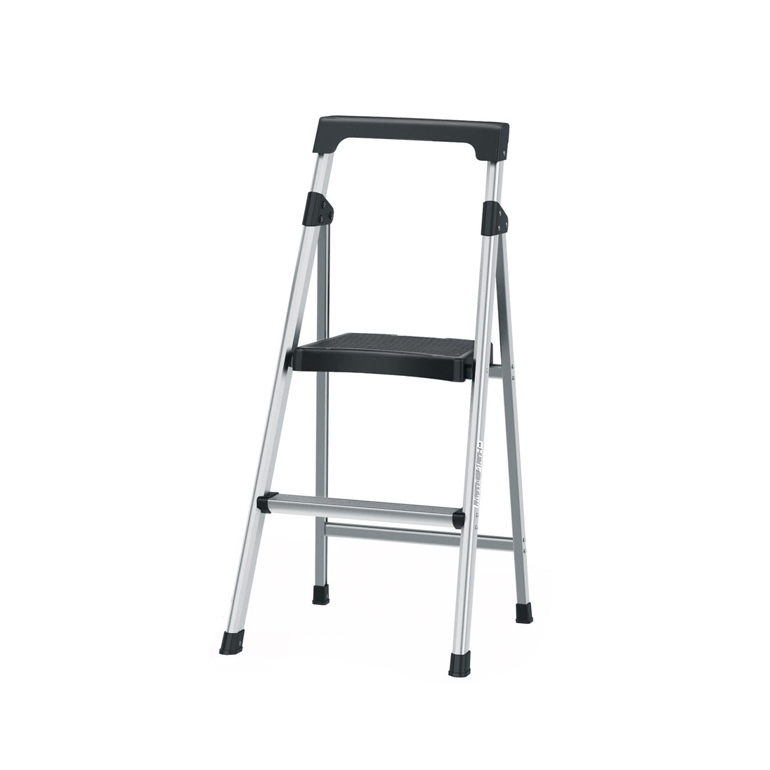 ESTU-2A Escalera tubular plegable, 2 peldaños, aluminio, Truper