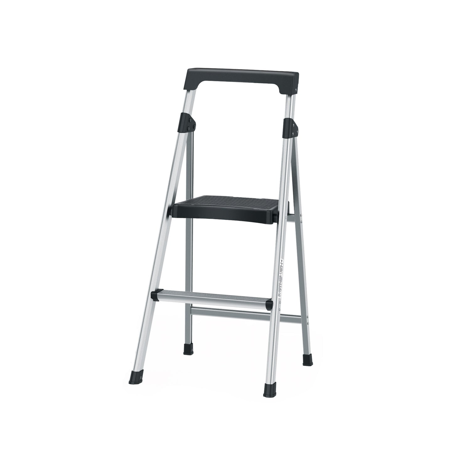 ESTU-2A Escalera tubular plegable, 2 peldaños, aluminio, Truper