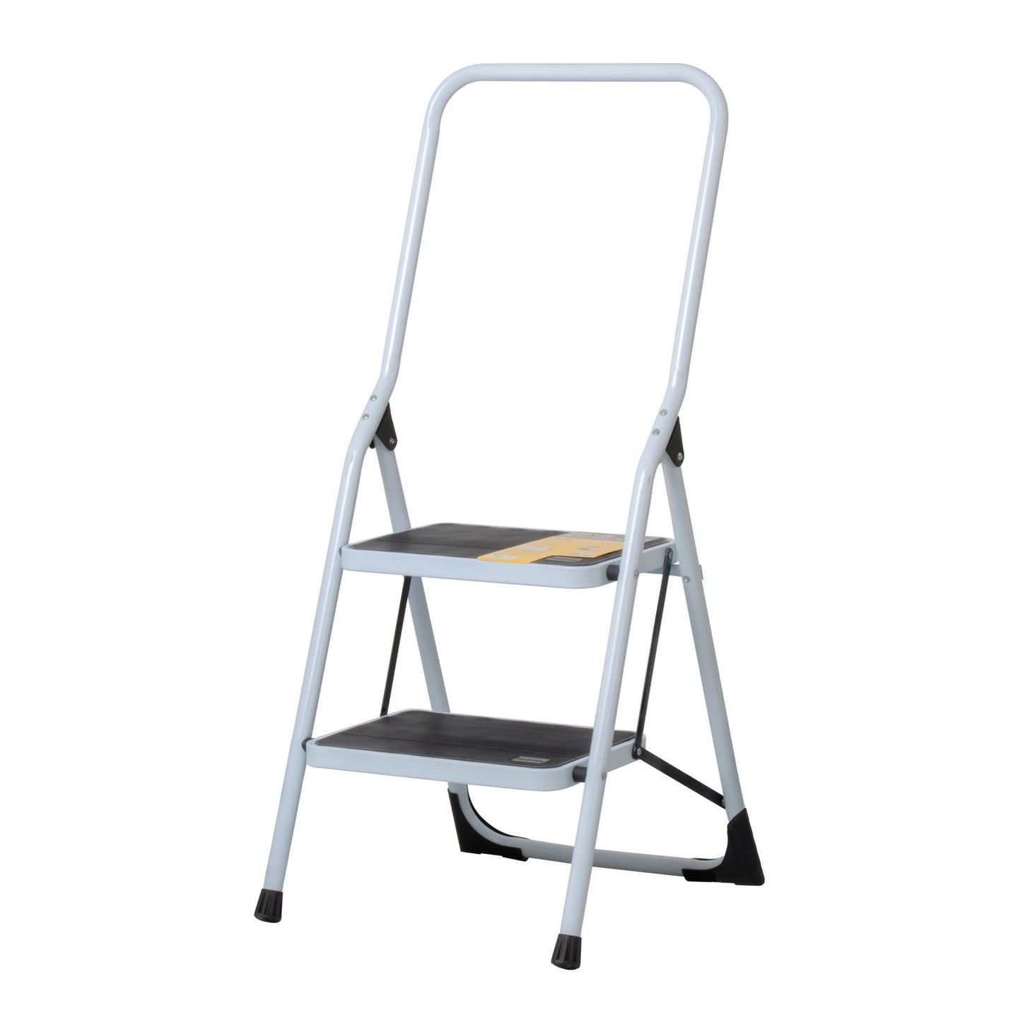 ESTU-2PB Escalera tubular, plegable, 2 peldaños con barandal, Pretul