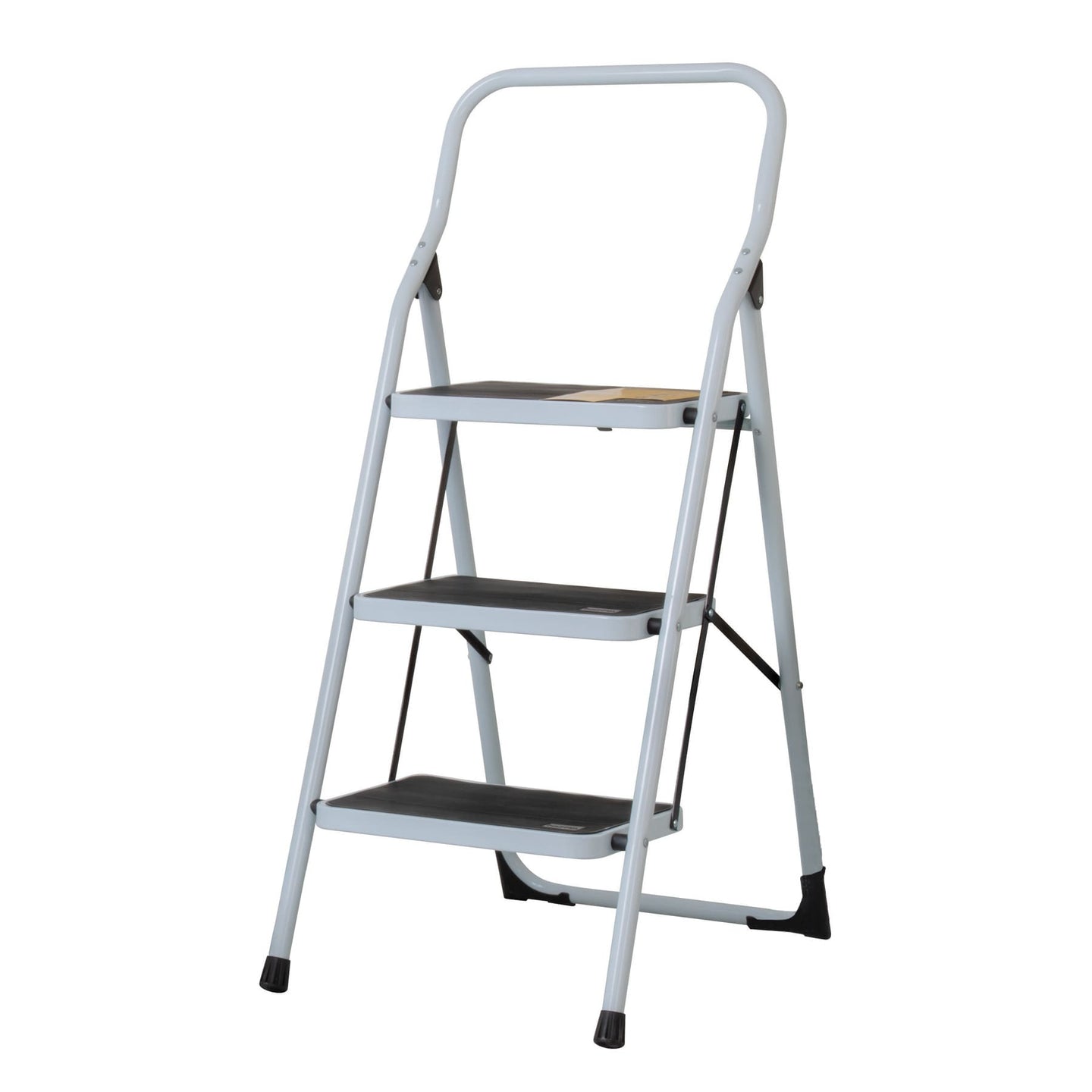 ESTU-3P Escalera tubular, plegable, 3 peldaños, Pretul