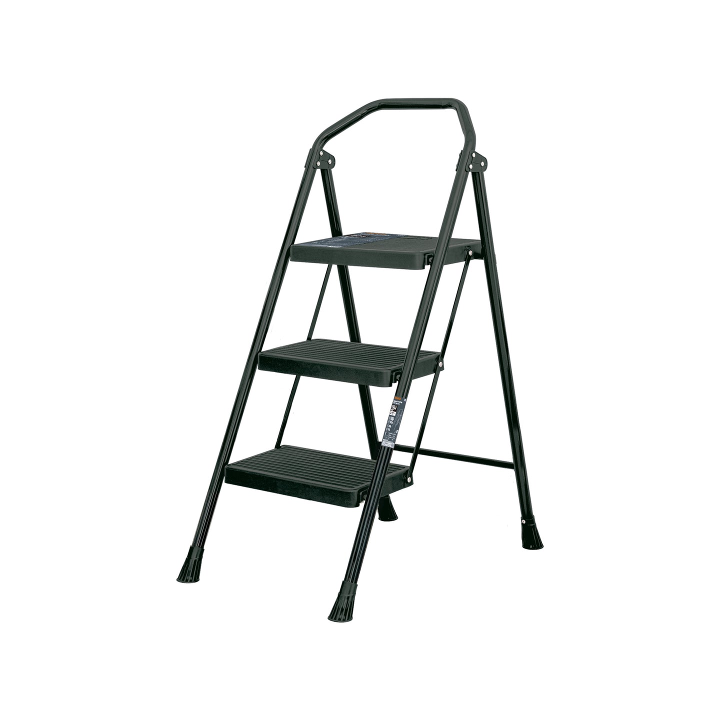 ESTU-3 Escalera tubular, plegable, 3 peldaños, Truper