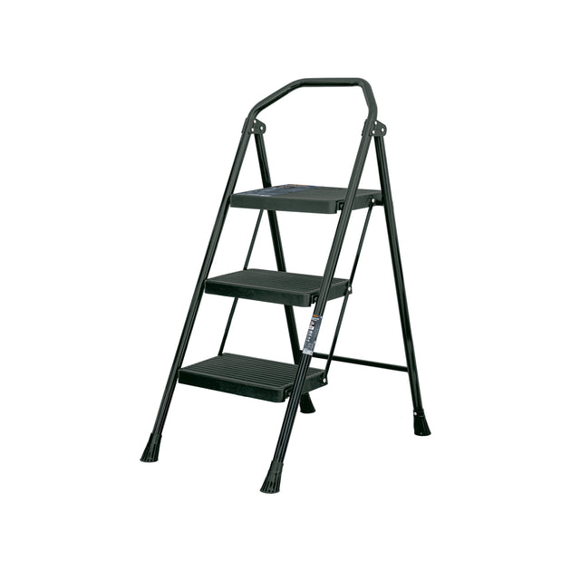 ESTU-3 Escalera tubular, plegable, 3 peldaños, Truper