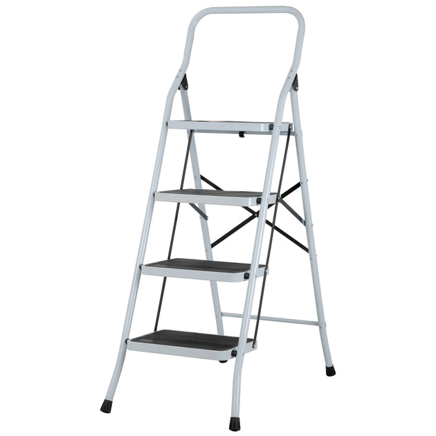 ESTU-4P Escalera tubular, plegable, 4 peldaños, Pretul