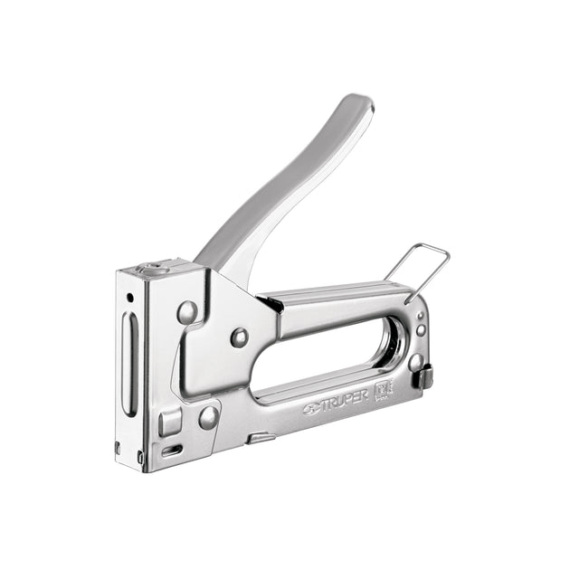ET-19 Engrapadora tipo pistola para ¼" y 5/16", con 200 grapas
