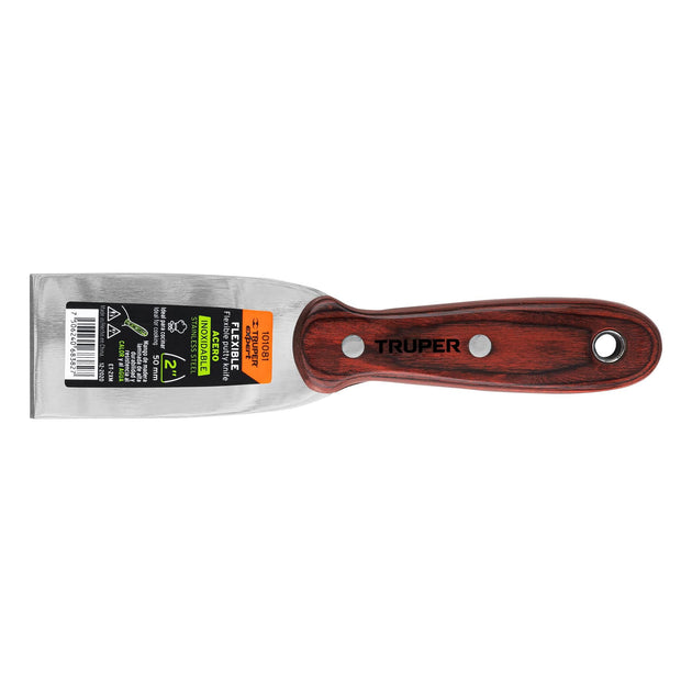 ET-2XM Espátula 2" acero inoxidable con mango de madera, Expert