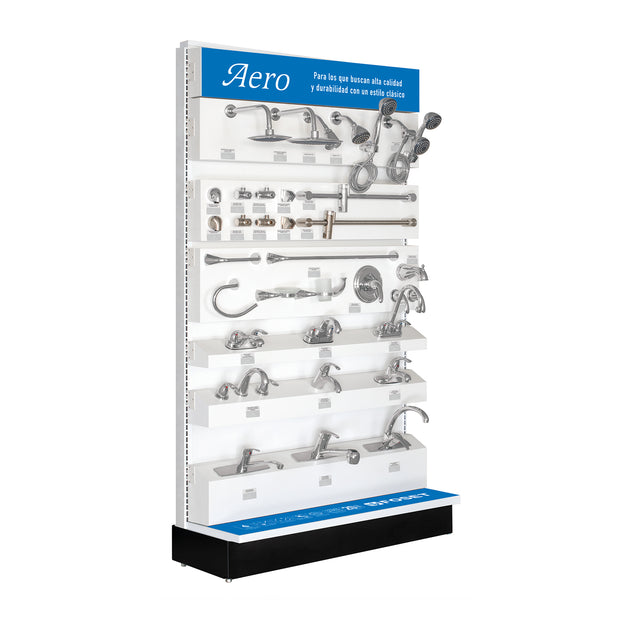 EX-AE-GO Exhibidor tipo góndola, FOSET AERO