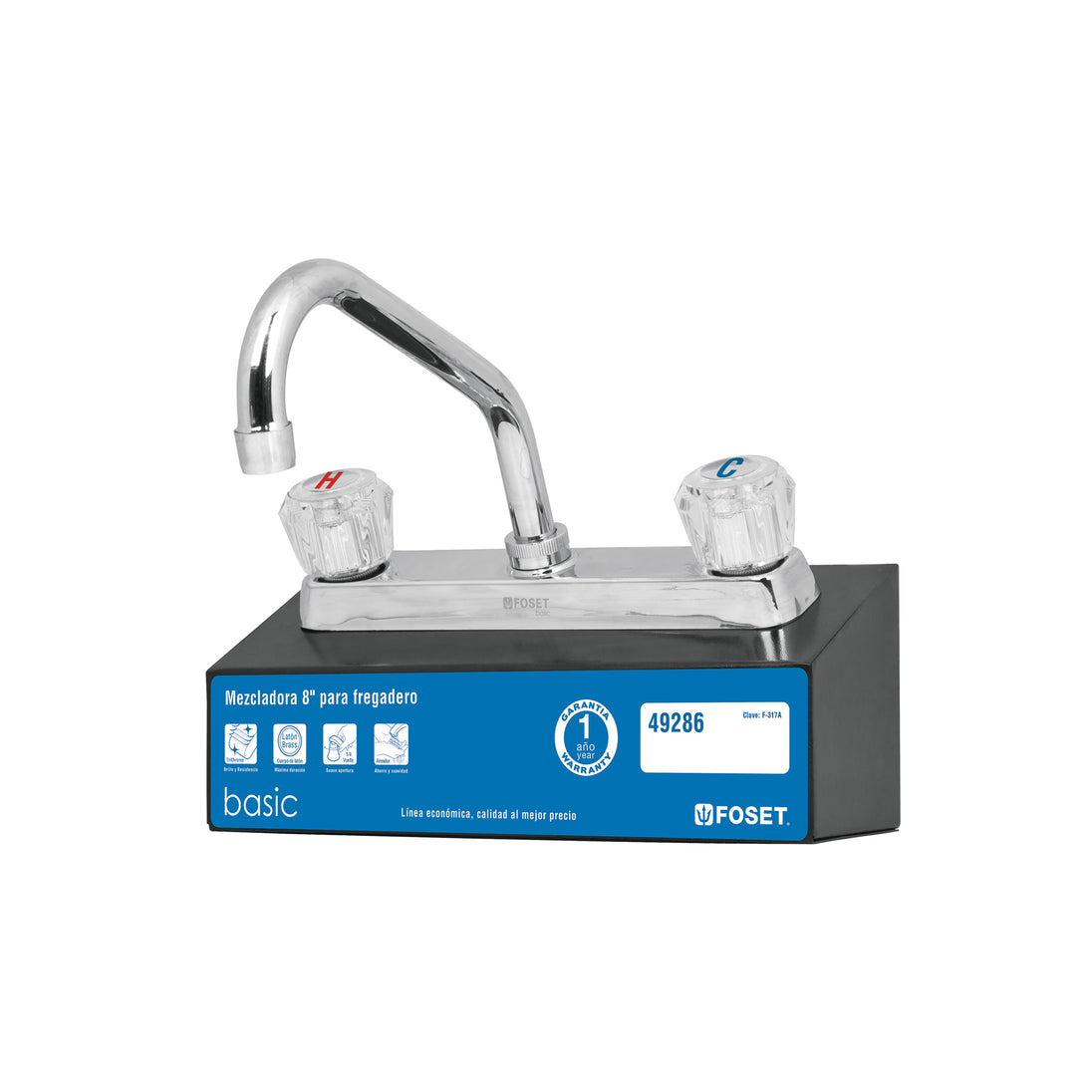 EX-F-317A Exhibidor con mezcladora F-317A, FOSET