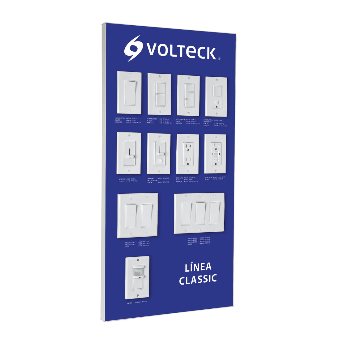 EX-LC-VK Exhibidor línea clásica, Volteck
