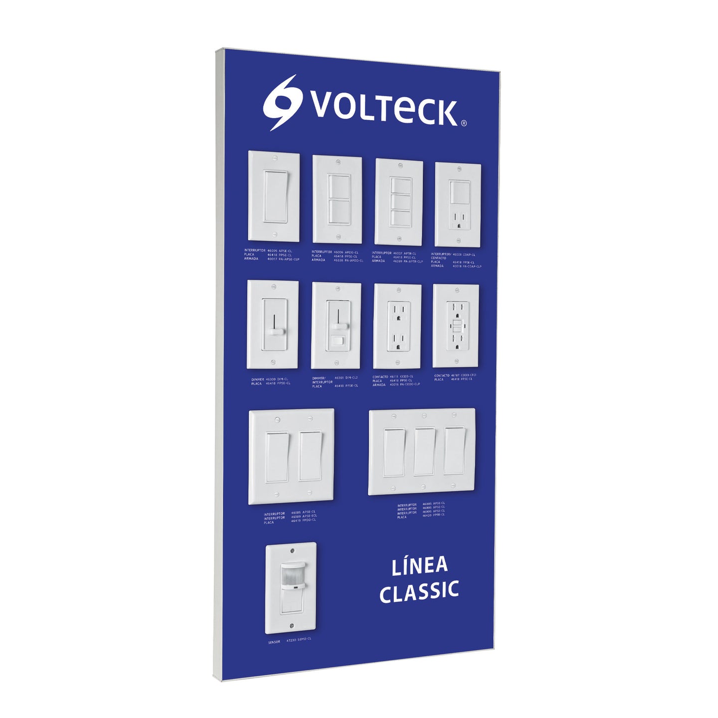 EX-LC-VK Exhibidor línea clásica, Volteck
