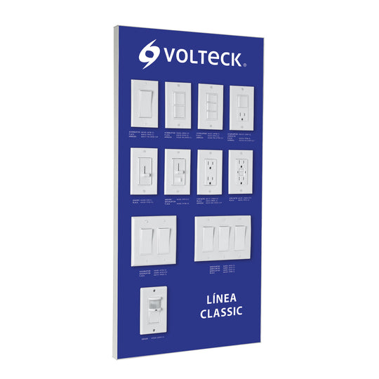 EX-LC-VK Exhibidor línea clásica, Volteck
