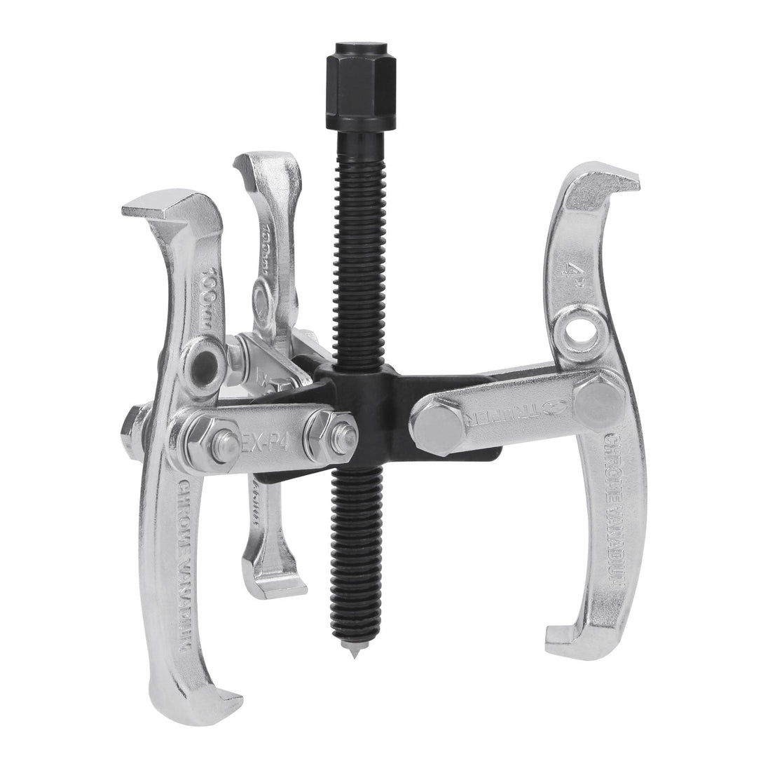 EX-P4 Extractor de poleas, 3 quijadas, 4", Truper