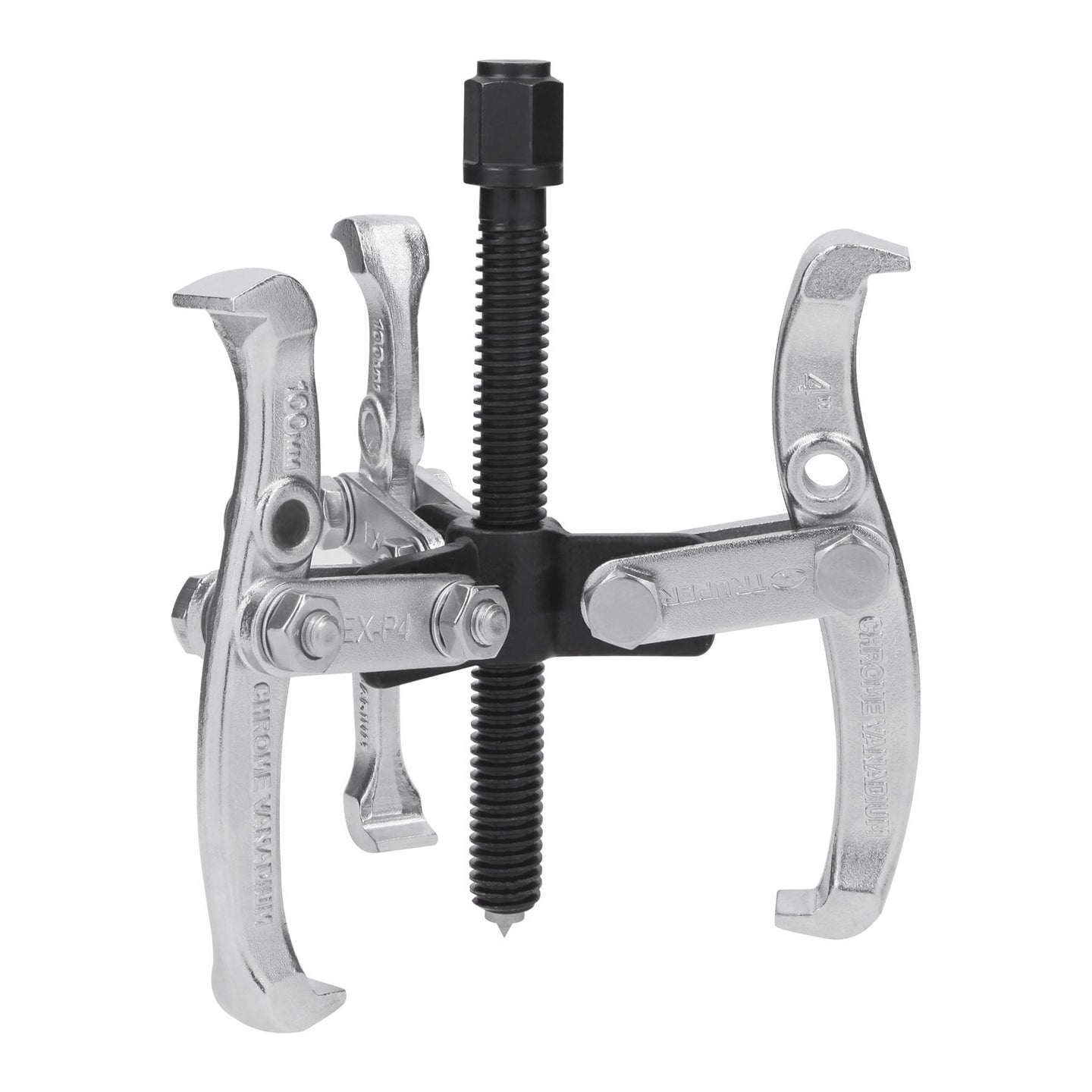 EX-P4 Extractor de poleas, 3 quijadas, 4", Truper