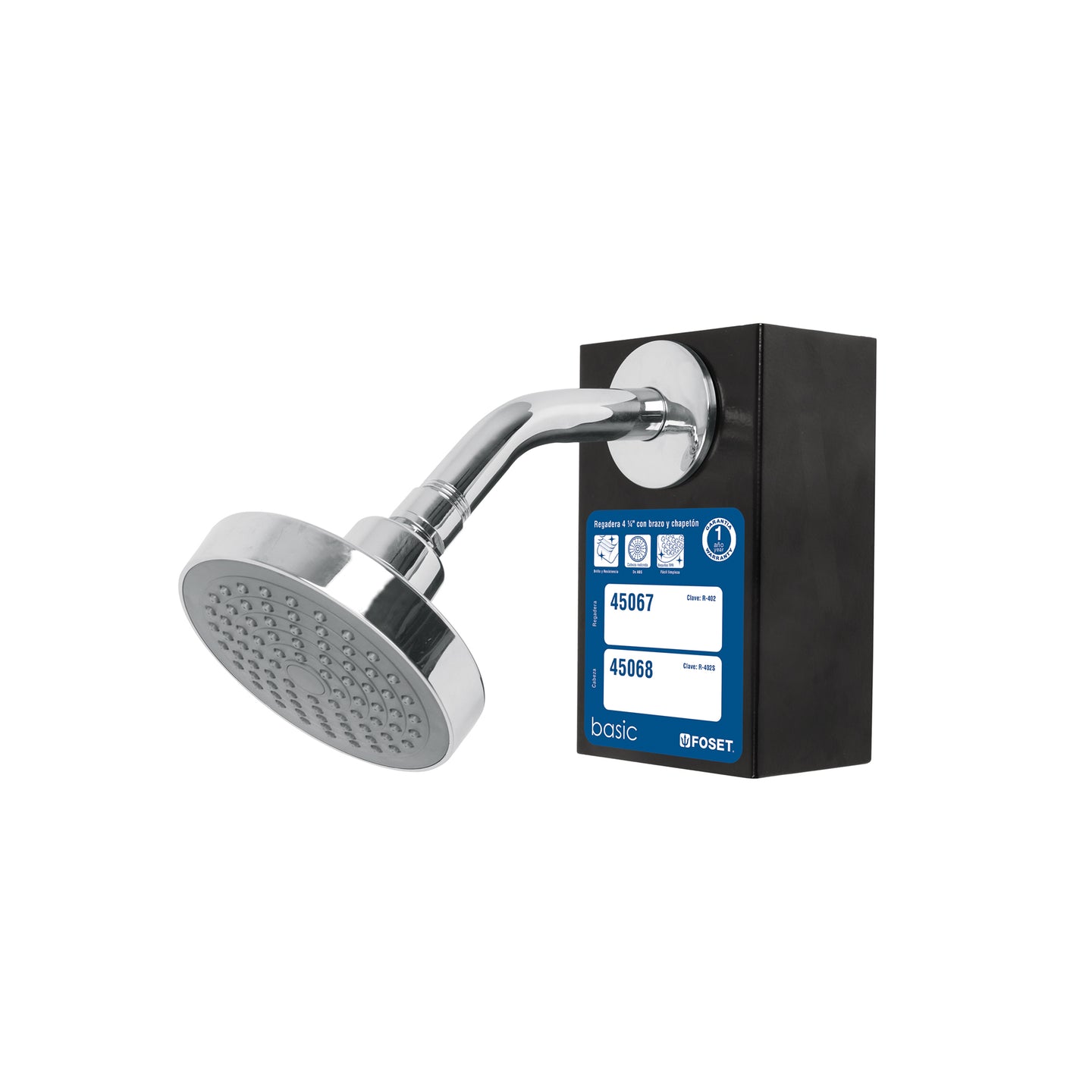 EX-R-402 Exhibidor con Regadera R-402, FOSET