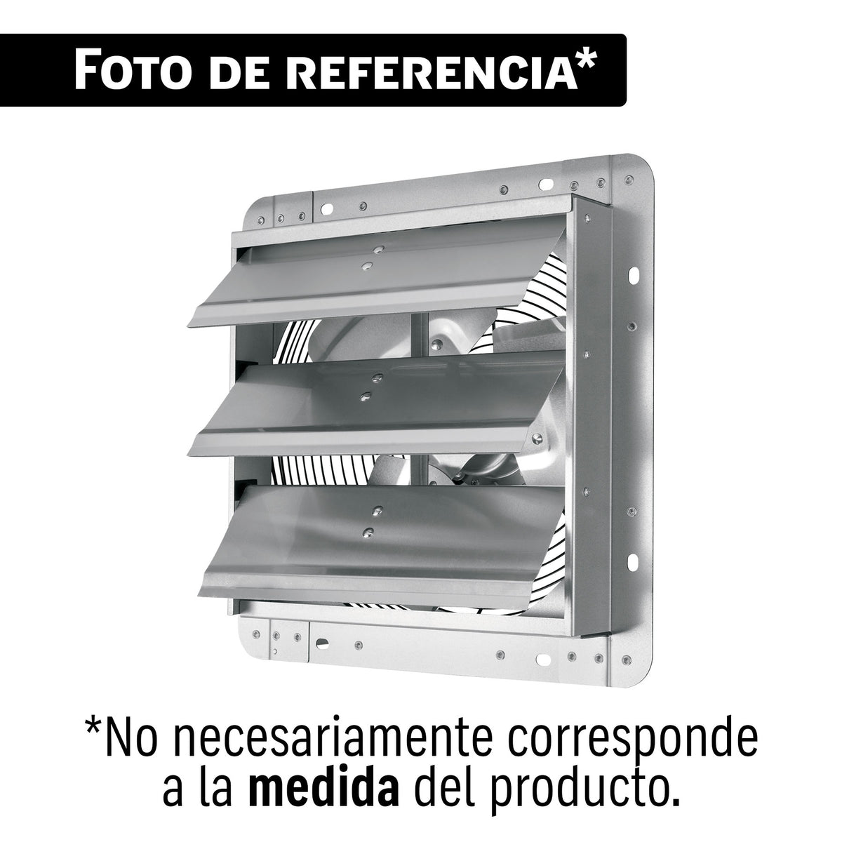 Extractor Axial Volteck EXA-10M 10" 30W 800 m³/h | Ventilación Industrial