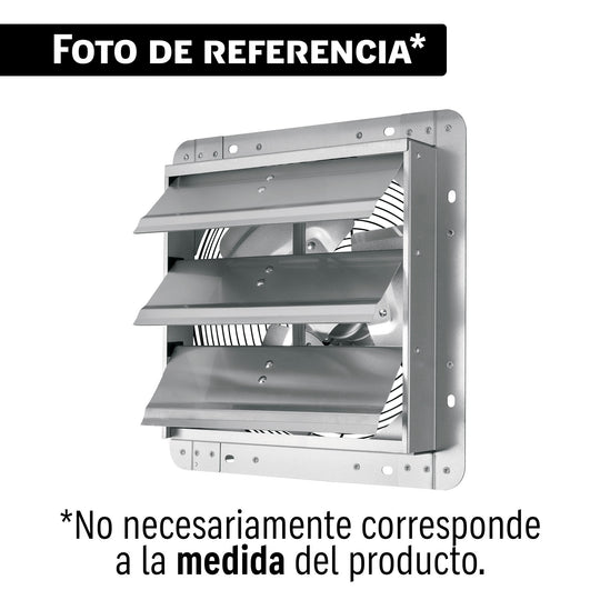 Extractor Axial Volteck EXA-10M 10" 30W 800 m³/h | Ventilación Industrial