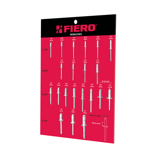 EXF-RE Exhibidor FIERO de remaches