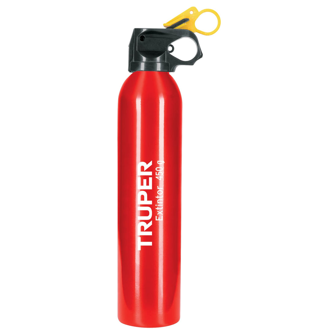EXT-450 Extintor portátil desechable 450 g, polvo tipo ABC, Truper