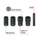 Juego Extractores Truper EXT-4T 4 Pzs 17-22mm | Acero Cr-Mo 50 HRC