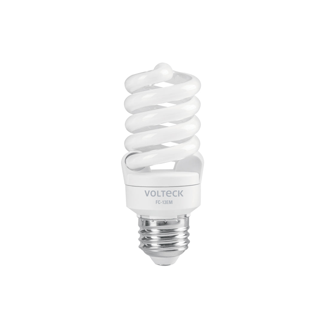 F-13EM Lámpara espiral mini T2 13 W luz de día en blíster, Volteck