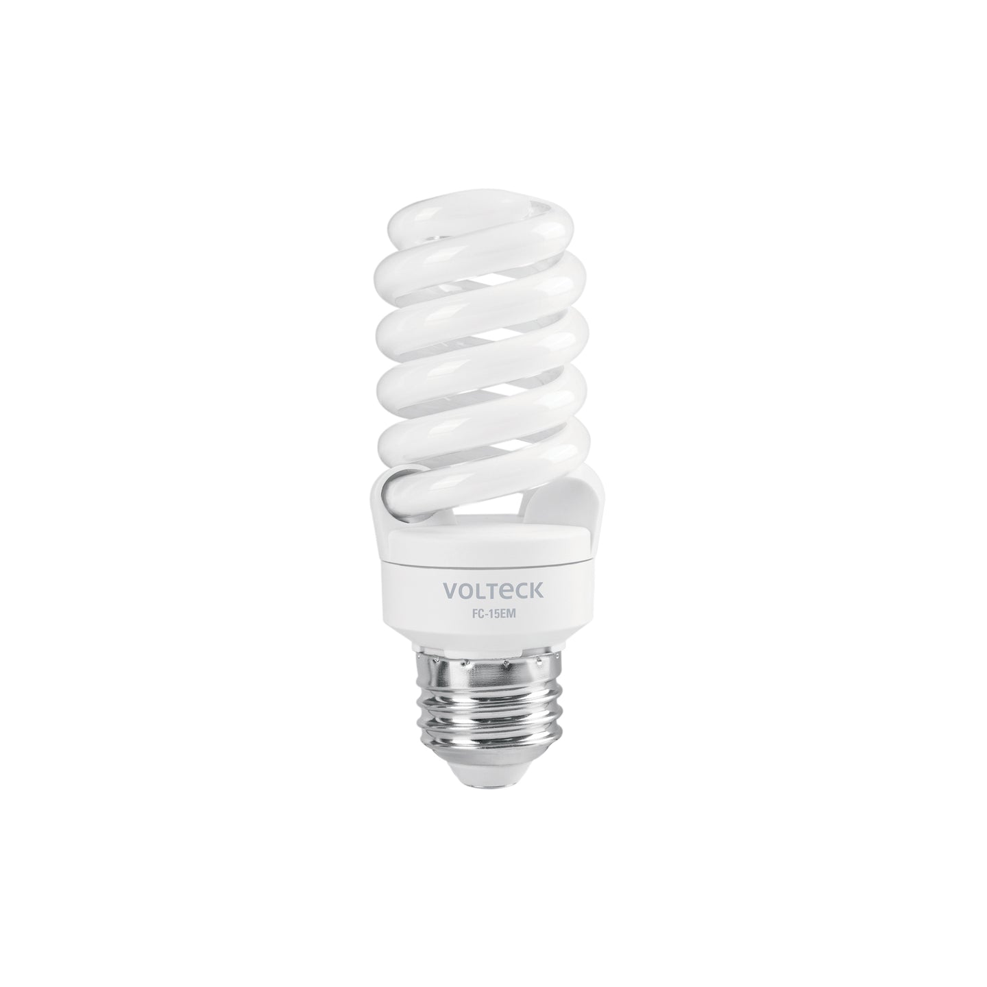 F-15EM Lámpara espiral mini T2 15 W luz de día en blíster, Volteck