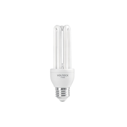 F-15T3 Lámpara triple T3 15 W luz de día en blíster, Volteck