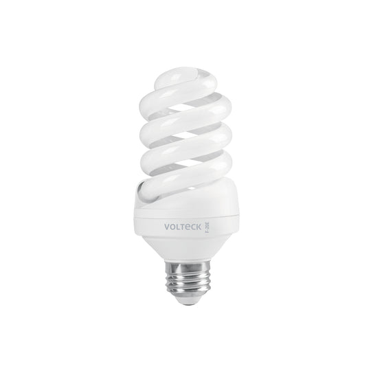 F-20E Lámpara espiral T4 20 W luz de día en blíster, Volteck