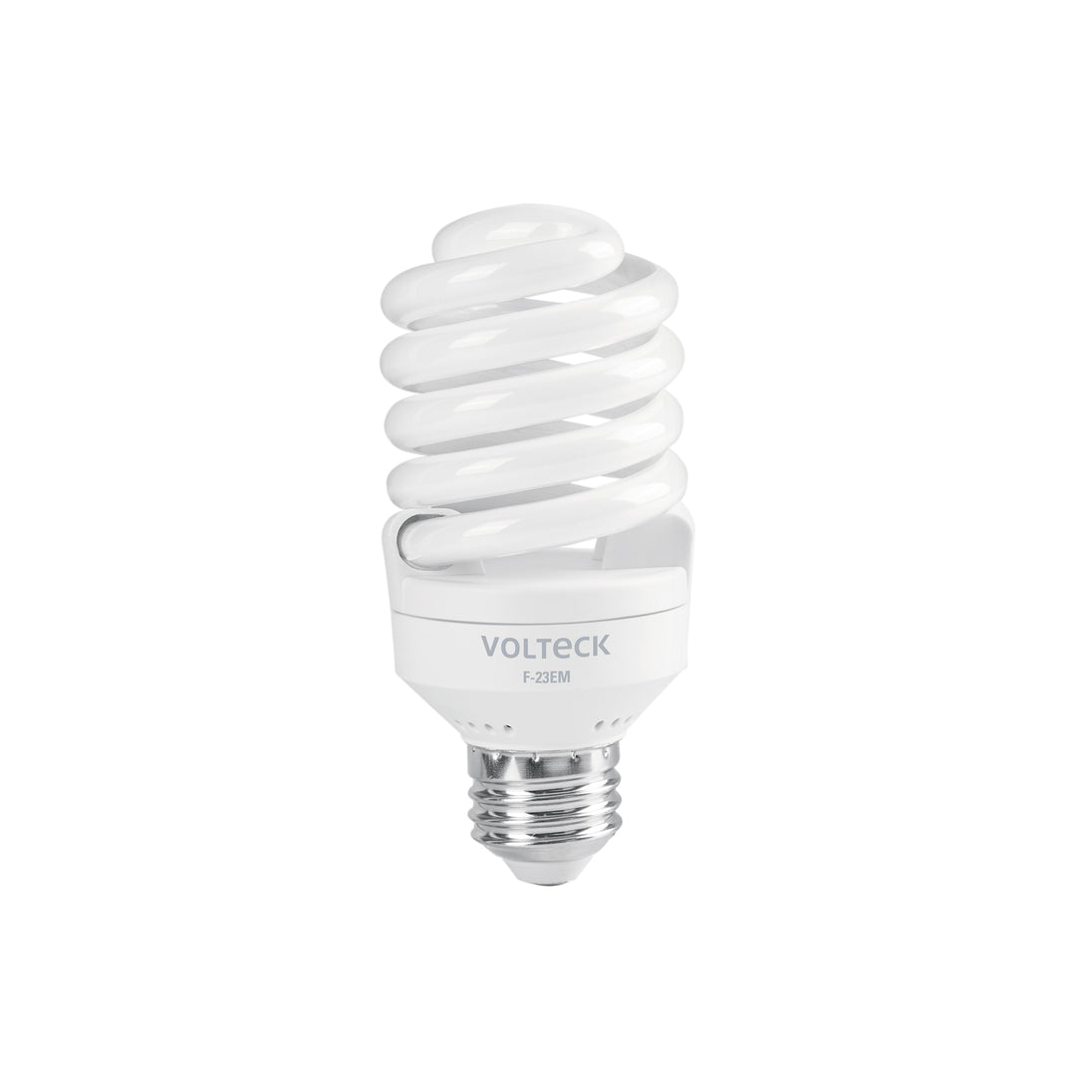 F-23EM Lámpara espiral mini T2 23 W luz de día en blíster, Volteck