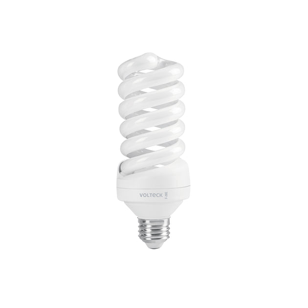 F-28E Lámpara espiral T4 28 W luz de día en blíster, Volteck