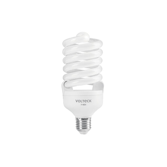 F-45E4 Lámpara espiral T4 45 W alta potencia luz de día, caja