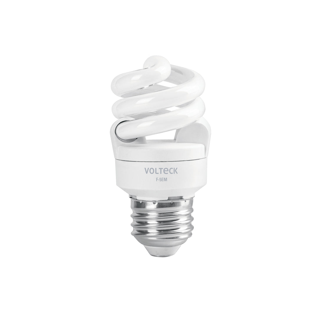 F-5EM Lámpara espiral mini T2 5 W luz de día en blíster, Volteck