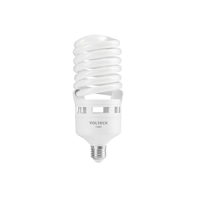 F-65E4 Lámpara espiral T4 65 W alta potencia luz de día, caja