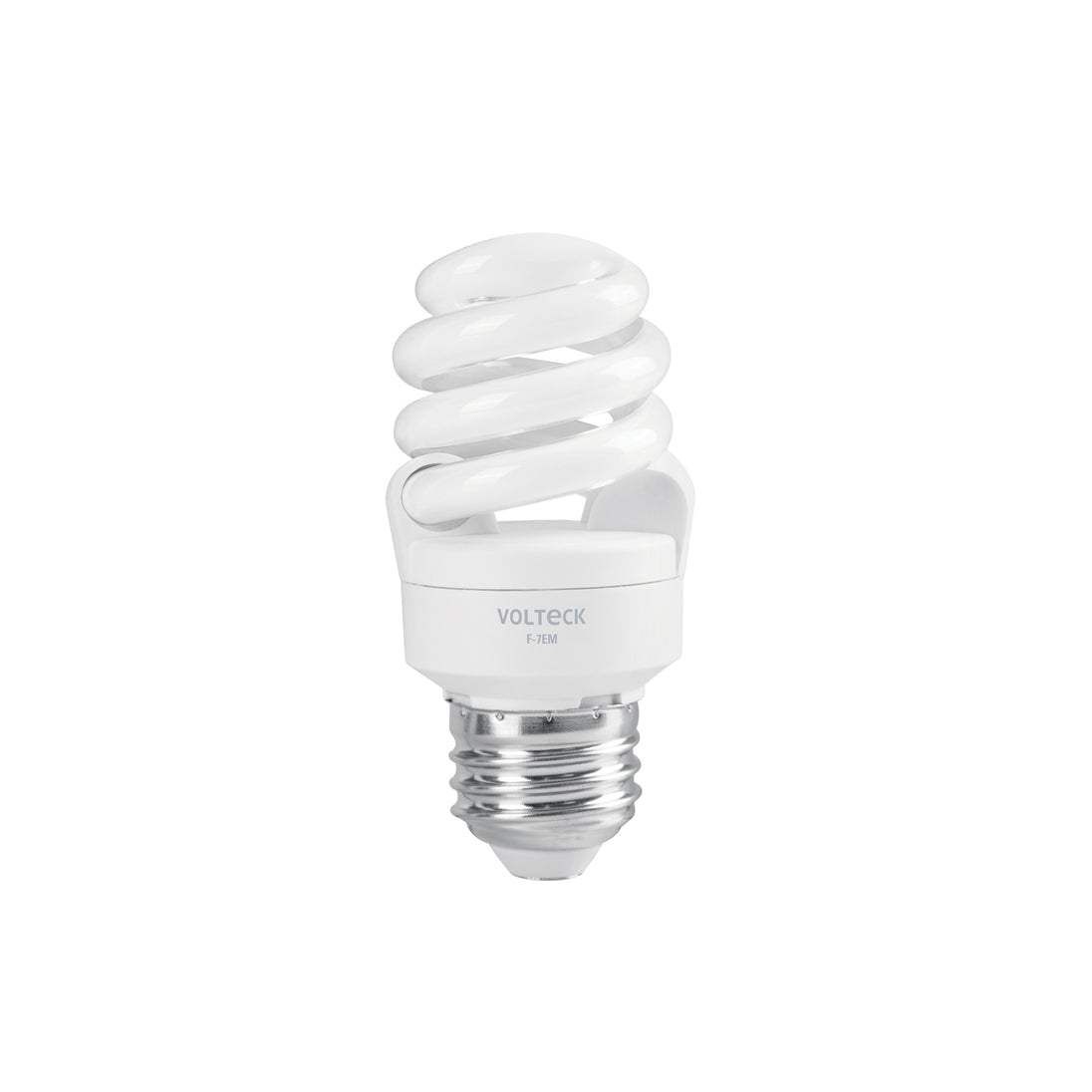 F-7EM Lámpara espiral mini T2 7 W luz de día en blíster, Volteck