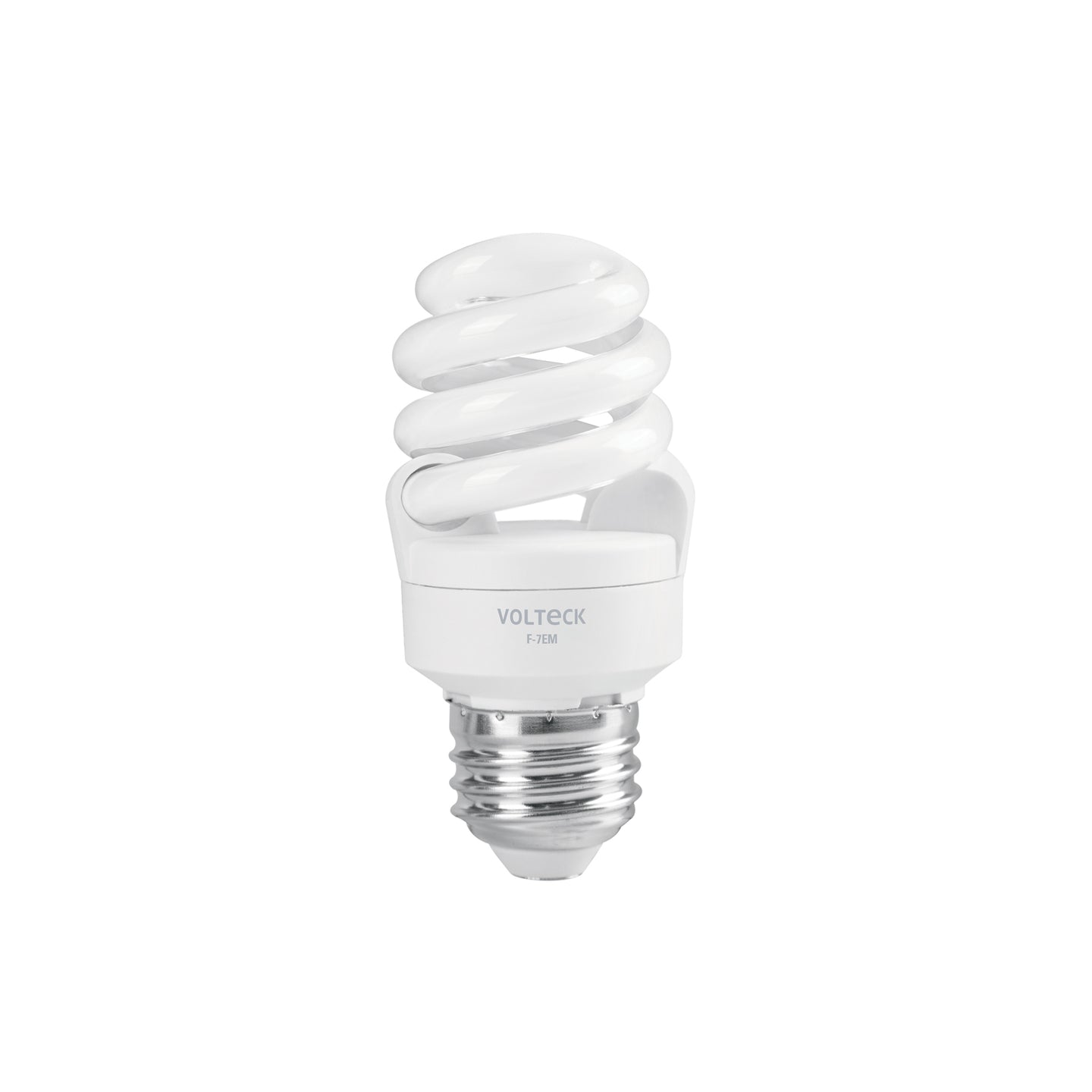 F-7EM Lámpara espiral mini T2 7 W luz de día en blíster, Volteck