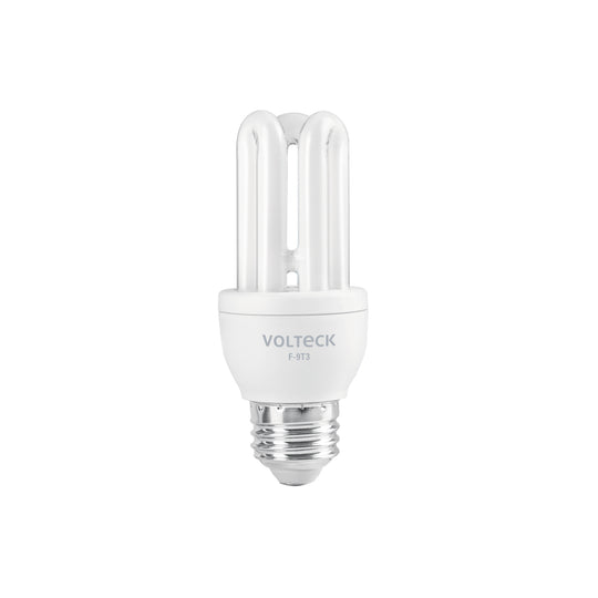 F-9T3 Lámpara triple T3 9 W luz de día en blíster, Volteck