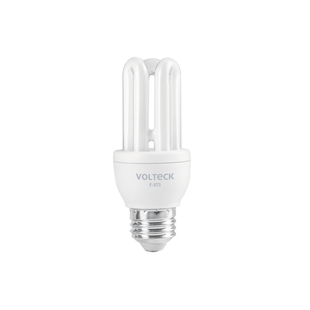 F-9T3 Lámpara triple T3 9 W luz de día en blíster, Volteck
