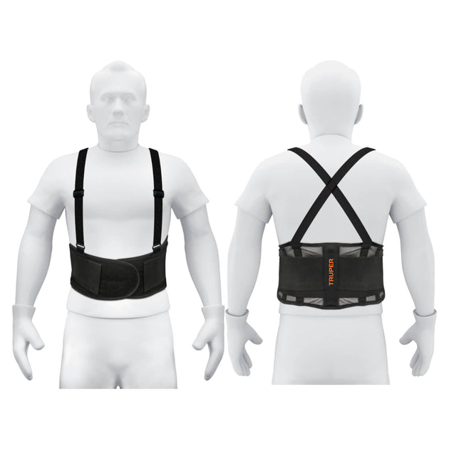 FAJA-LV Faja lumbar de malla transpirable, talla G, Truper