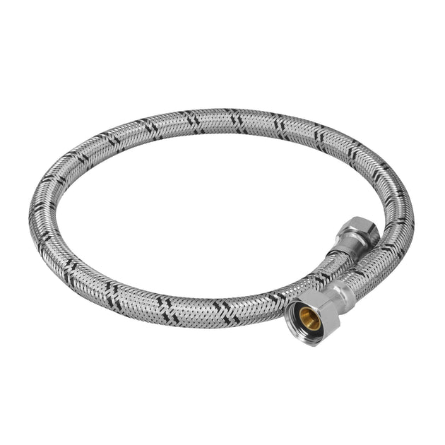 FBO-1280X Manguera para boiler, acero inox, 1/2"x3/4", 80 cm, FOSET