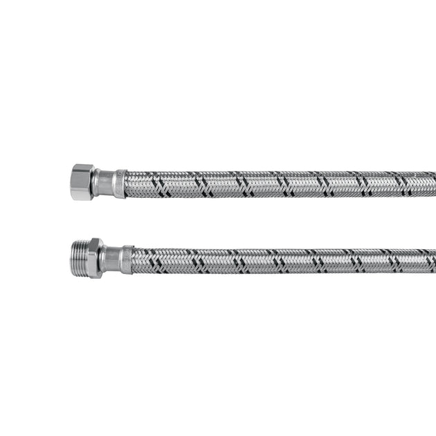 Conector Flexible Foset FBO-1280XM 1/2" x 3/4" Trenzado Inox