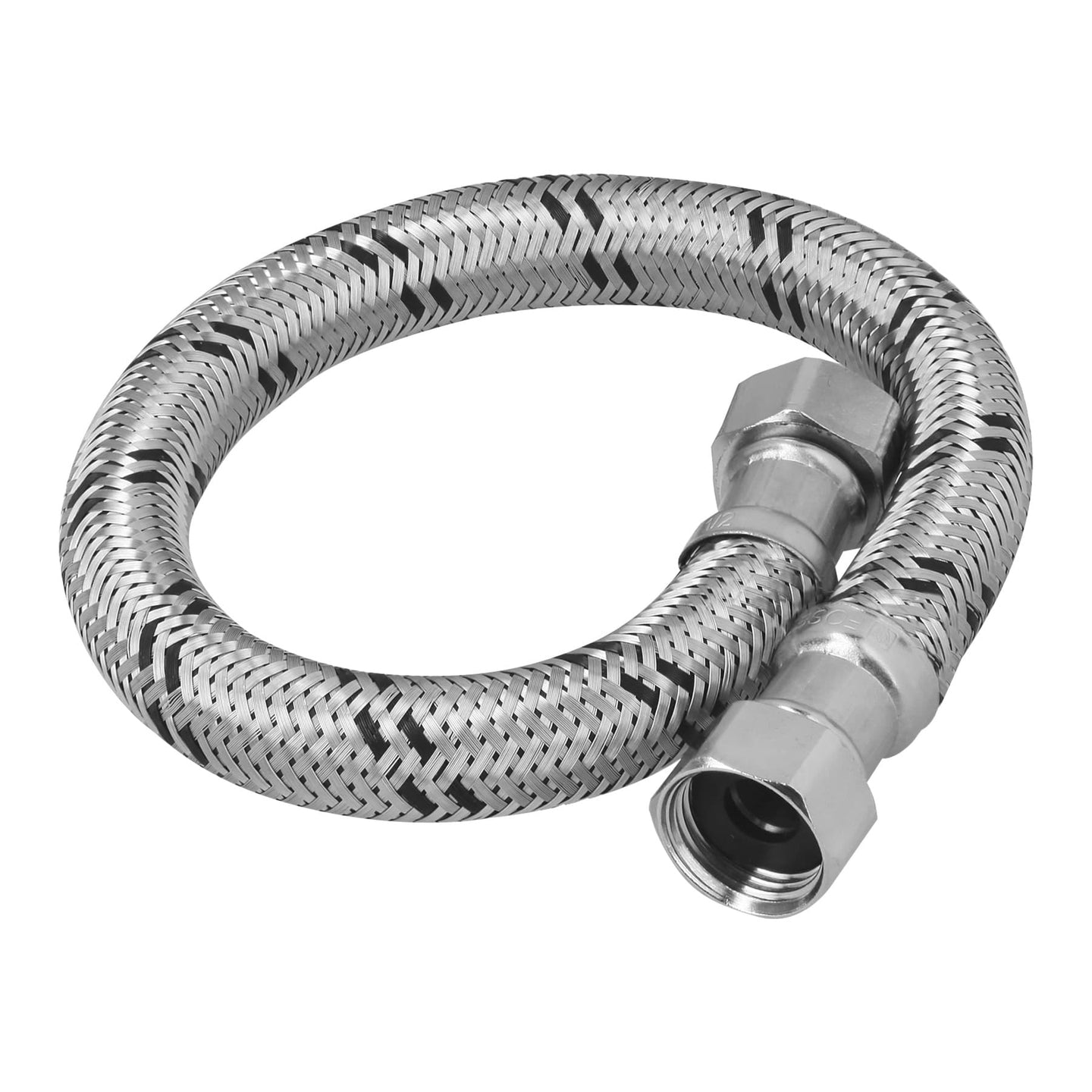 FBO-2240X Manguera para boiler, acero inox, 1/2"x1/2", 40 cm, FOSET
