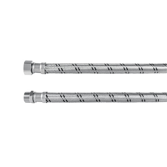 Manguera Flexible Foset 1/2" x 60 cm Acero Inoxidable EPDM FBO-2260XM