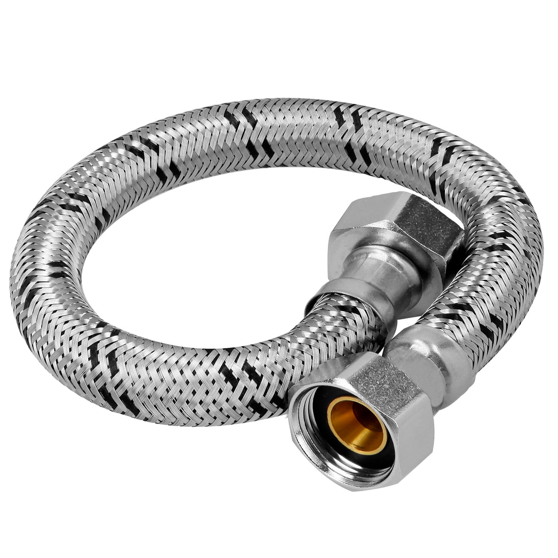 FBO-3480X Manguera para boiler, acero inox, 3/4"x3/4", 80 cm, FOSET